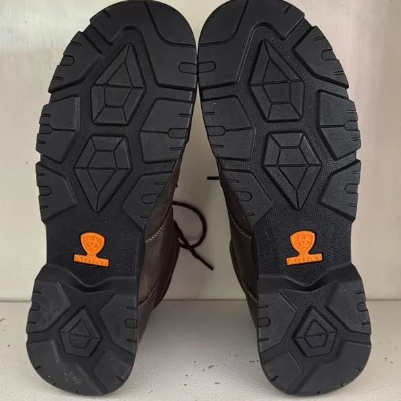 NWT Men’s Ariat Brown Edge LTE Chukka H2O Comp Toe Boots 10D - Picture 5 of 7